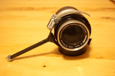 here the follow focus is attached to a 105 3.5 